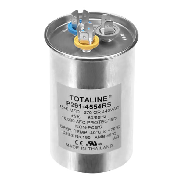 Carrier P291-4554RS Dual Capacitor 45/5 440V Rnd
