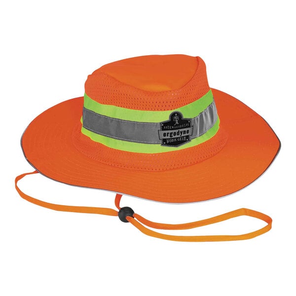 Ergodyne GloWear 8935 Hi-Vis Orange Ranger Sun Hat