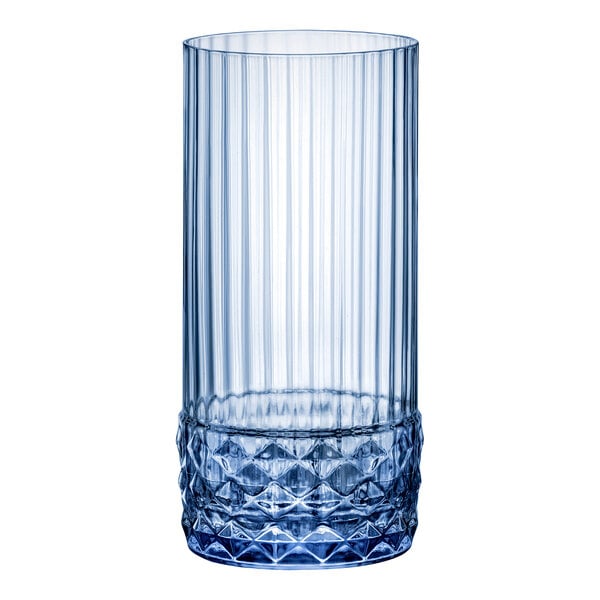 Bormioli Rocco America '20s from Steelite International 16.5 oz. Blue Cooler Glass - 12/Case