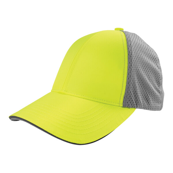 Ergodyne GloWear 8931 Hi-Vis Lime Reflective Stretch-Fit Hat 23243 - Large / Extra Large