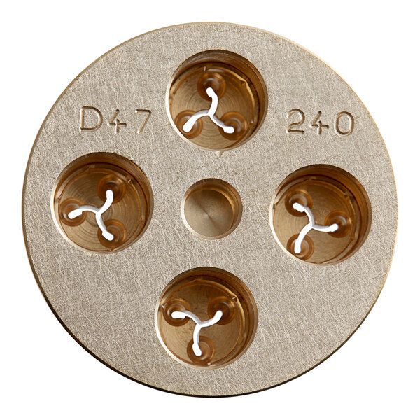 Estella 348PEM4D240 #240 Fusilli Pasta Die - 8.4 mm (21/64")