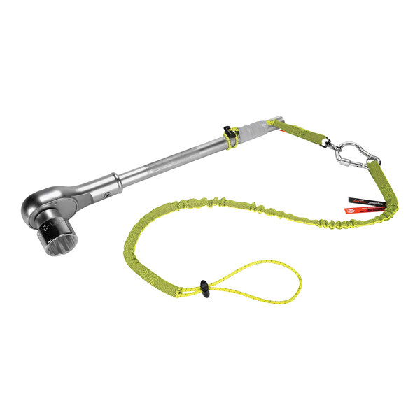 Ergodyne Squids 3100 Lime 10 Lb. Tool Lanyard With Carabiner And Cinch Loop 19003