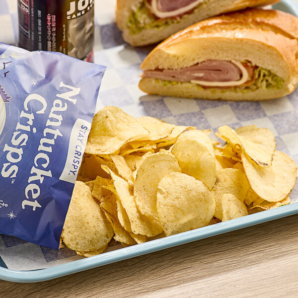 Nantucket Crisps Madaket Sweet Onion Potato Chips 2 oz. 15/Case