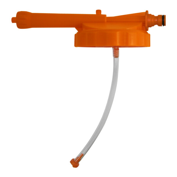 Sani-Lav N2FSL Safety Orange Sanitizer Lid Kit for N2FS