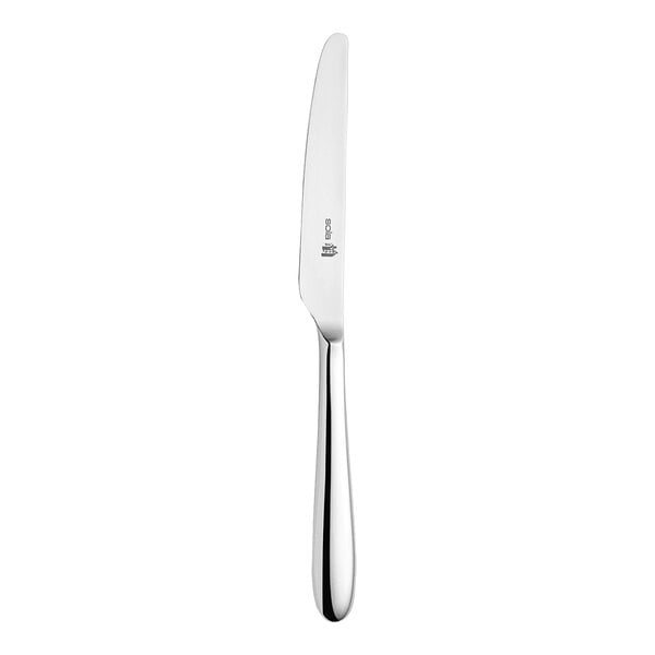 Sola the Netherlands Siena 7 1/4" 18/10 Stainless Steel Extra Heavy Weight Butter Knife - 12/Case
