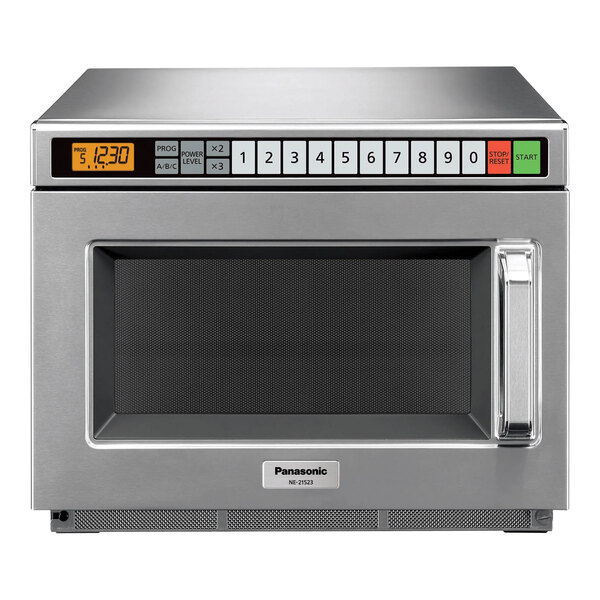Panasonic NE-21523 Stainless Steel Commercial Microwave Oven - 208