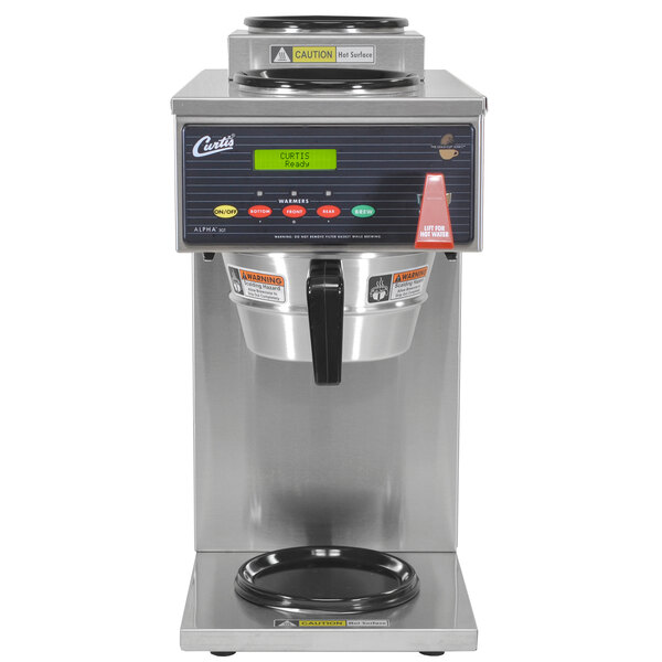 Curtis ALP3GT63A000 12 Cup Coffee Brewer with 1 Lower and 2 Upper Warmers - 120/220V