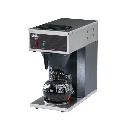 Curtis CAFE1DB10A000 12 Cup Pourover Coffee Brewer with 1 Lower Warmer