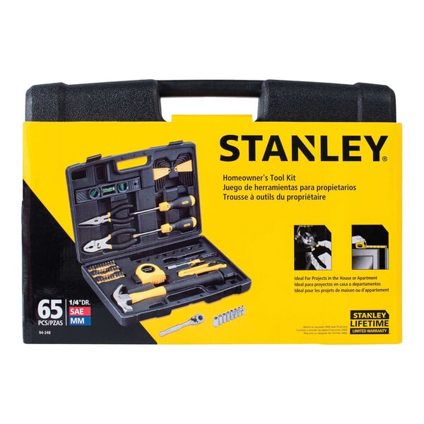 Stanley 65-Piece Homeowner's Tool Kit 94-248