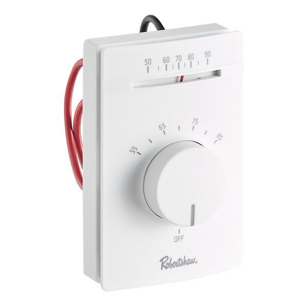 Robertshaw 800 Series Mercury-Free DPST Line Voltage Non-Communicating Mechanical Heating Thermostat 802