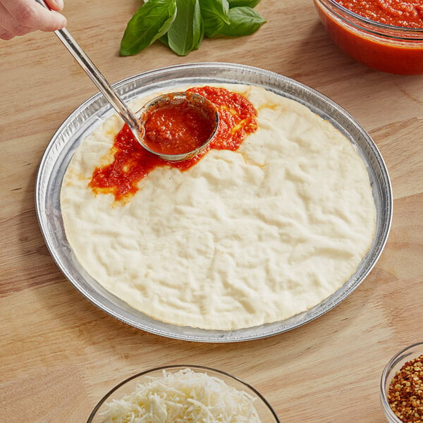 Rich's 10" Gluten-Free Par-Baked Pizza Crust with Pan - 24/Case