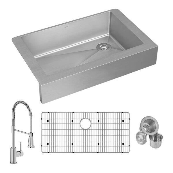 Zurn Elkay ECTRUF30179RFBC Crosstown 35 7/8" x 20 1/4" Stainless Steel