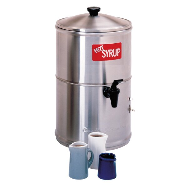 Curtis SW-2 Stainless Steel 2 Gallon Syrup Warmer - 120V