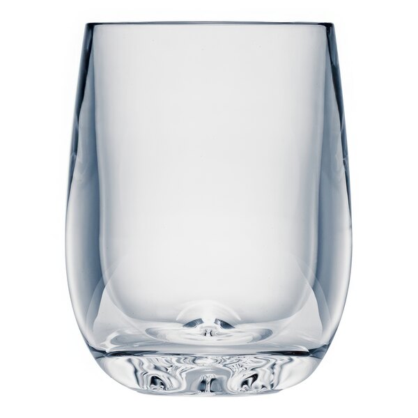 Strahl Design + Contemporary from Steelite International 8 oz. Plastic  Stemless Wine Glass - 12/Pack