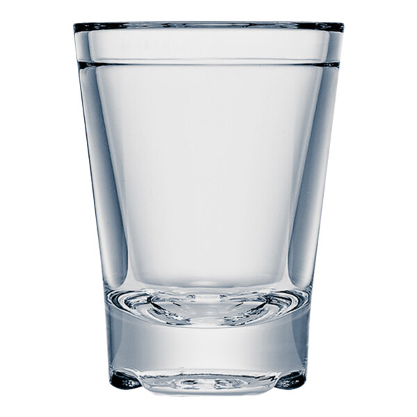 Strahl Design + Contemporary from Steelite International 1.75 oz. Plastic Shot Glass - 12/Pack