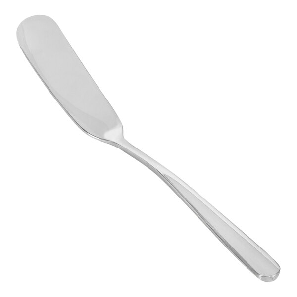 Front of the House Classic 6 3/4" 18/10 Stainless Steel Extra Heavy Weight Butter Knife - 12/Case