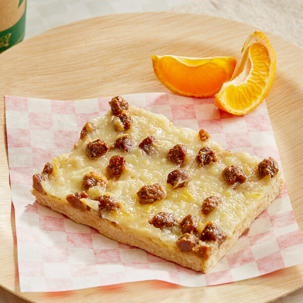 Tony's Whole Grain Turkey Sausage and Country Gravy Breakfast Pizza Square 5" 128/Case