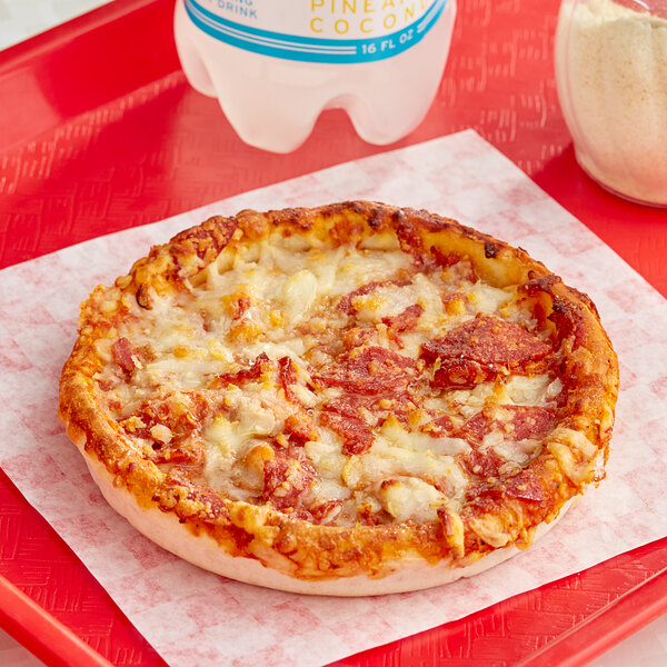 Red Baron Individually Wrapped Deep Dish Singles Pepperoni Pizza 5" 12/Case