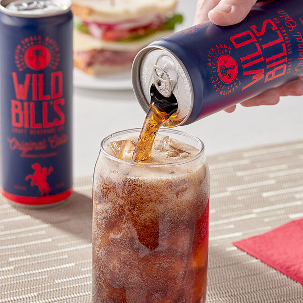 Wild Bill's Craft Beverage Co. Original Cola Soda 12 fl. oz. - 12/Case