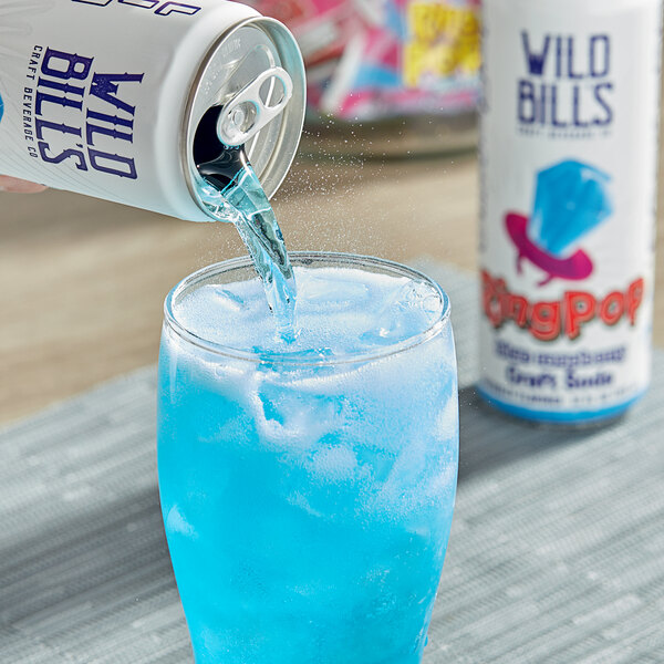 Wild Bill's Craft Beverage Co. Ring Pop Blue Raspberry Soda 12 fl. oz ...