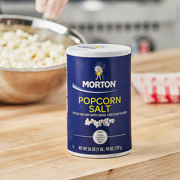 Morton Popcorn Salt 26 oz.