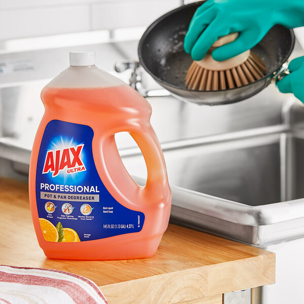 Ajax Ultra Professional CPC61034313CT 145 oz. Orange Scent Dish Detergent