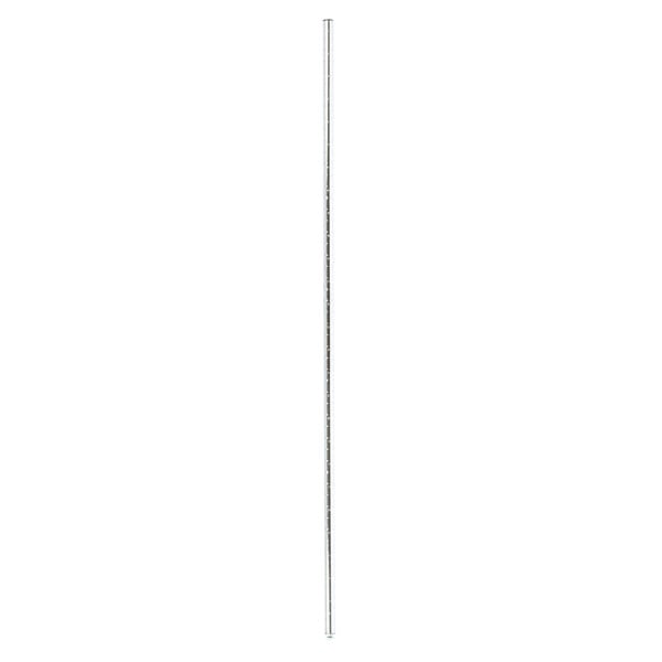 A silver metal Metro Super Erecta SiteSelect pole.