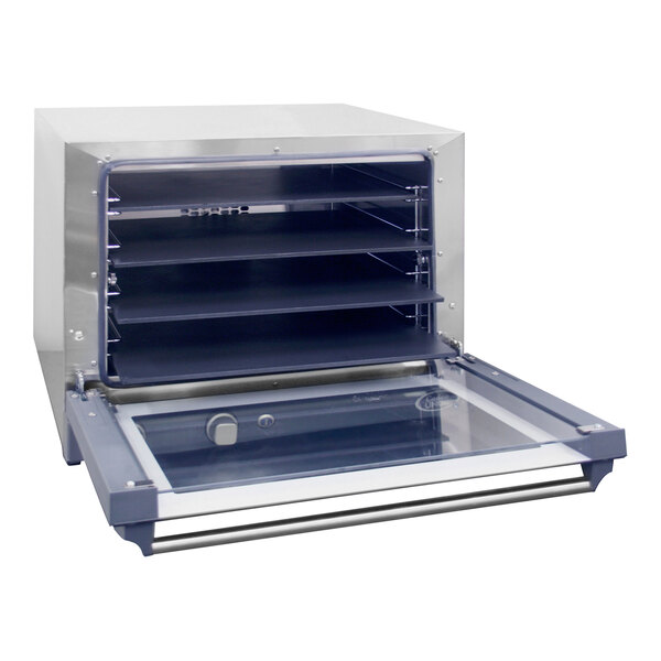 Cadco Anna OV023P 4Shelf Half Size MediumDuty Manual Countertop Pizza Convection Oven 208240V