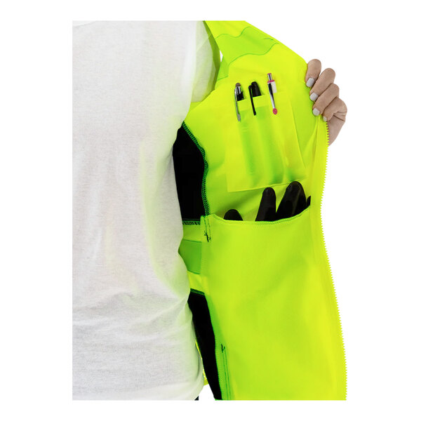 Tingley Type R Class 2 HiVis Lime Women's Mesh Safety Vest V73732.LXL Large / Extra Large