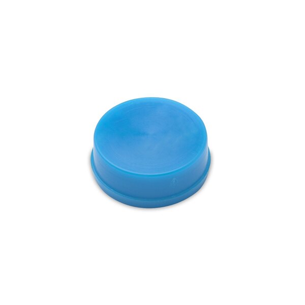 T&S 001220-19 Light Blue Blank Snap-In Index Button
