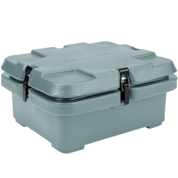 Cambro 240MPC401 Camcarrier® Slate Blue Top Loading 4" Deep Insulated Food Pan Carrier
