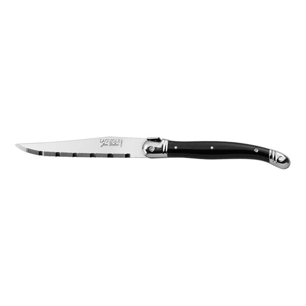 Jean Dubost Laguiole from Steelite International 9" Serrated Stainless