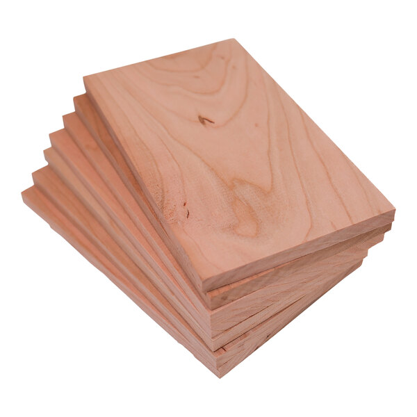 Wildwood Grilling 3 1/2" x 6" x 5/16" Alder Wood Grilling Plank 50/Case
