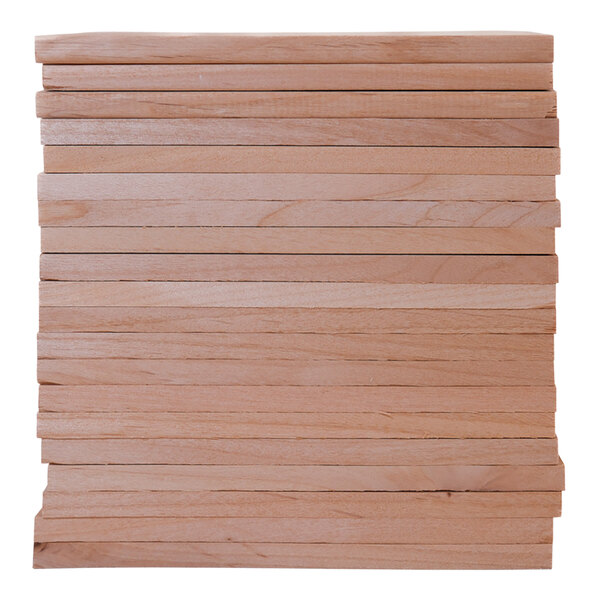 Wildwood Grilling 3 1/2" x 6" x 5/16" Alder Wood Grilling Plank 50/Case