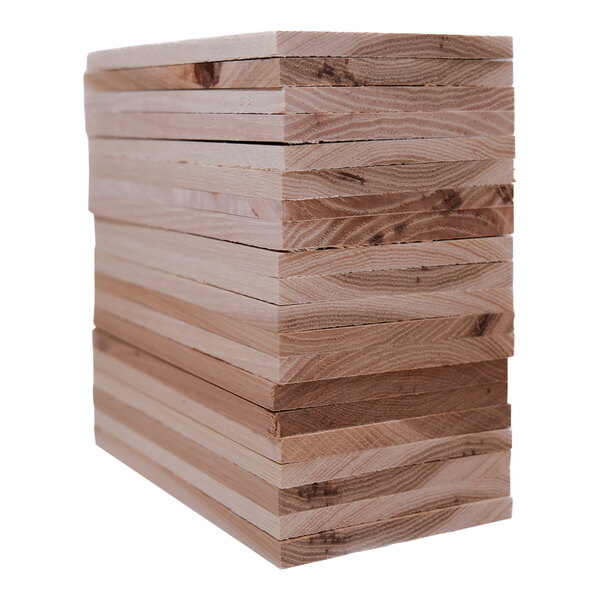 Wildwood Grilling 3 1/2" x 6" x 5/16" Hickory Wood Grilling Plank 100