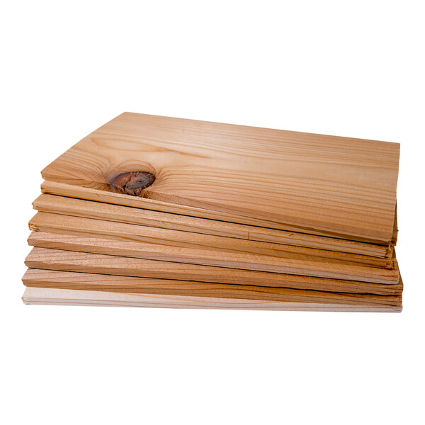 Wildwood Grilling 3 1/2" x 7" x 3/16" Cedar Wood Grilling Plank 50/Case