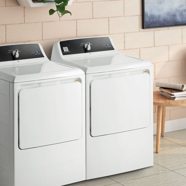 GE VTD52EASRWB 7.4 cu. ft. Front Load Electric Commercial Dryer - Free ...