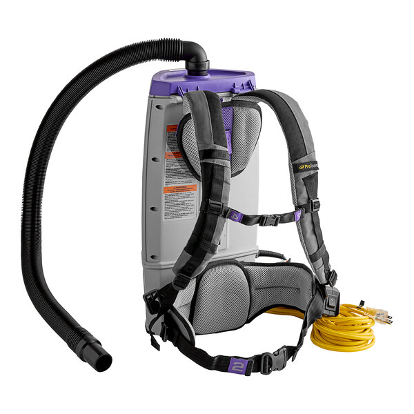 ProTeam GoFit 10 107689 10 Qt. Backpack Vacuum with 107098 Xover Multi ...