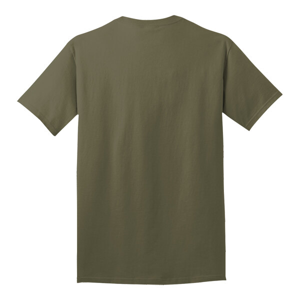 Port & Company® PC54 Unisex Olive Drab Green Short Sleeve TShirt Cotton