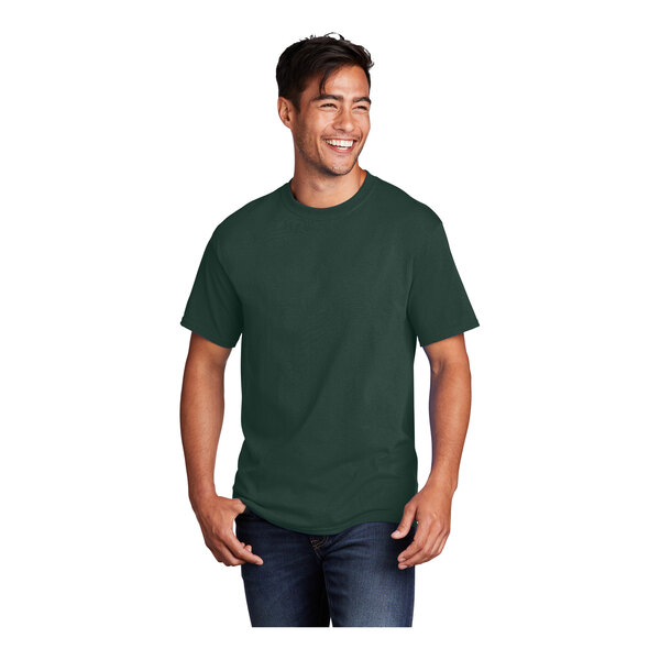 Dark green top / t-shirt short sleeve
