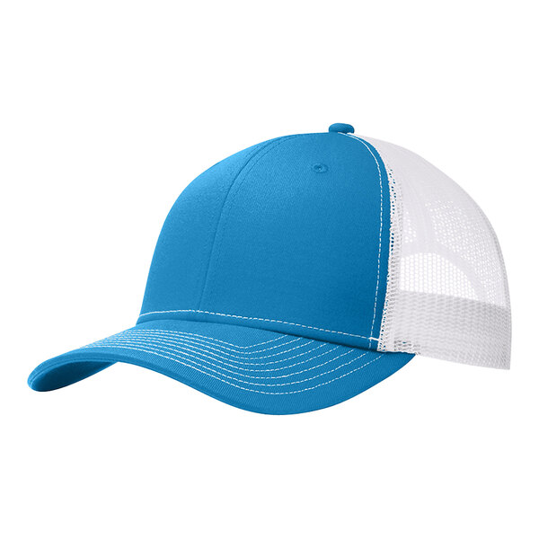 Port Authority C402 Customizable Parcel Blue / White 6-Panel