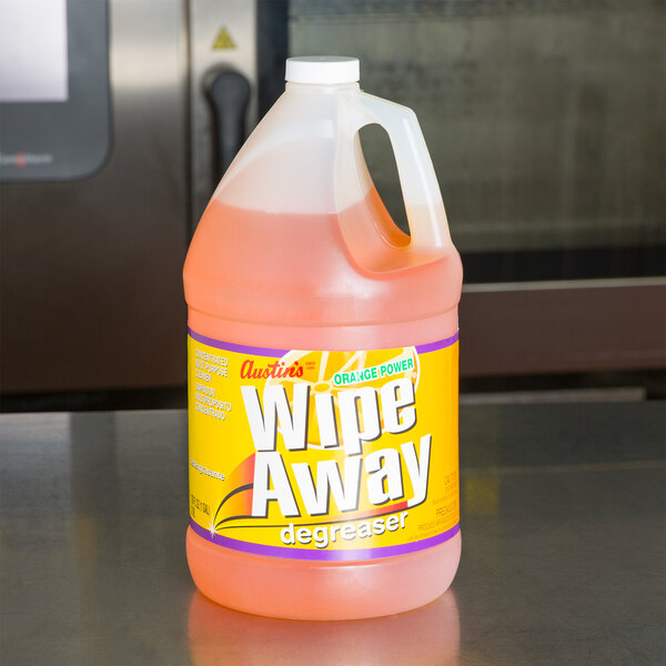 James Austin's Wipe Away Orange Multi-Purpose Degreaser 1 Gallon   - 4/Case