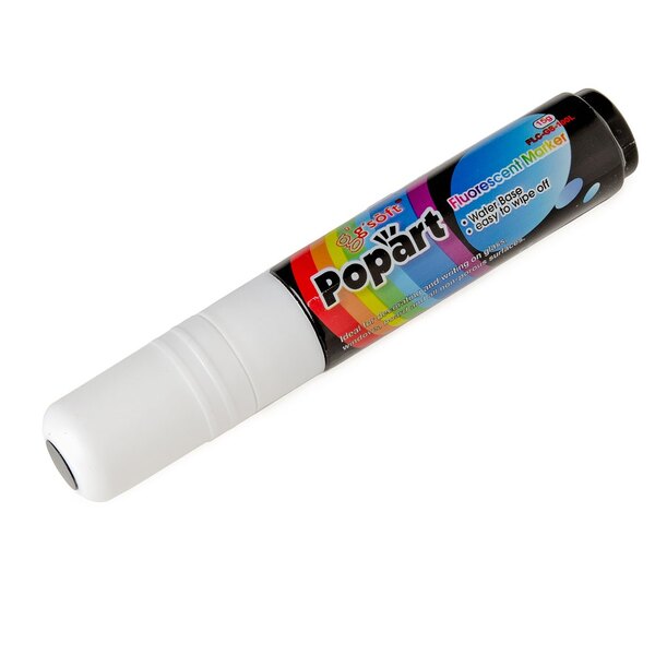 White All Purpose Large Tip Neon Dry Erase Marker