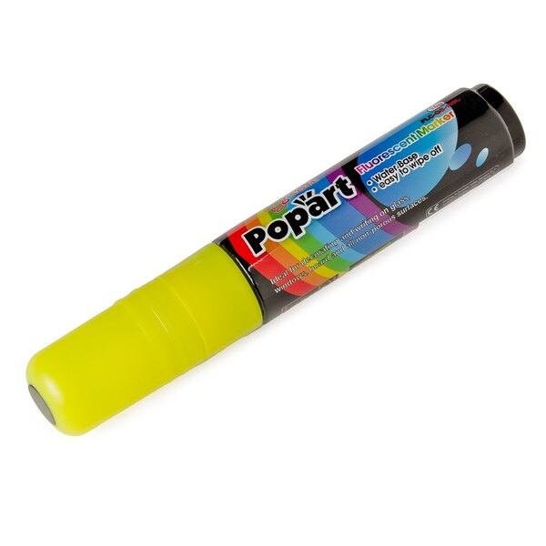 Yellow All Purpose Large Tip Neon Dry Erase Marker