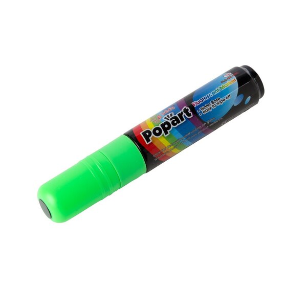Green All Purpose Large Tip Neon Dry Erase Marker