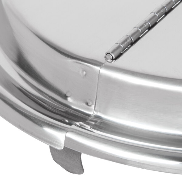 Vollrath 47488 9 5/8" KoolTouch® Stainless Steel Hinged Cover