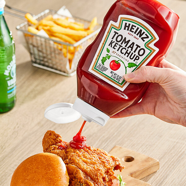 Heinz Ketchup Upside Down Squeeze Bottle 32 oz.