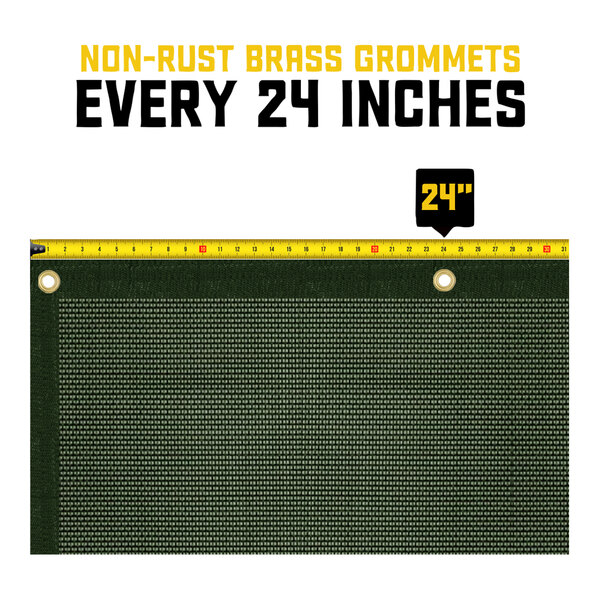 Core Tarps 8' x 10' Green Super Heavy-Duty Weatherproof 7.5 oz ...