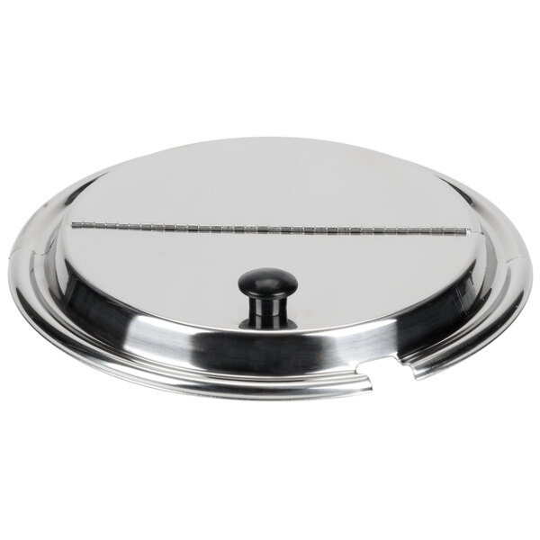 Vollrath 47486 7 1/2" KoolTouch® Stainless Steel Hinged Cover