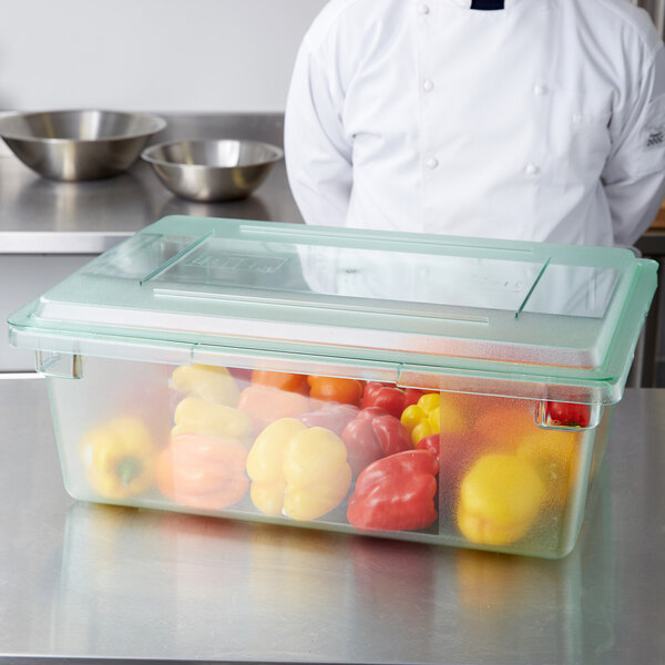 Carlisle 10627C09 StorPlus Green Lid for Food Storage Boxes 26" x 18"